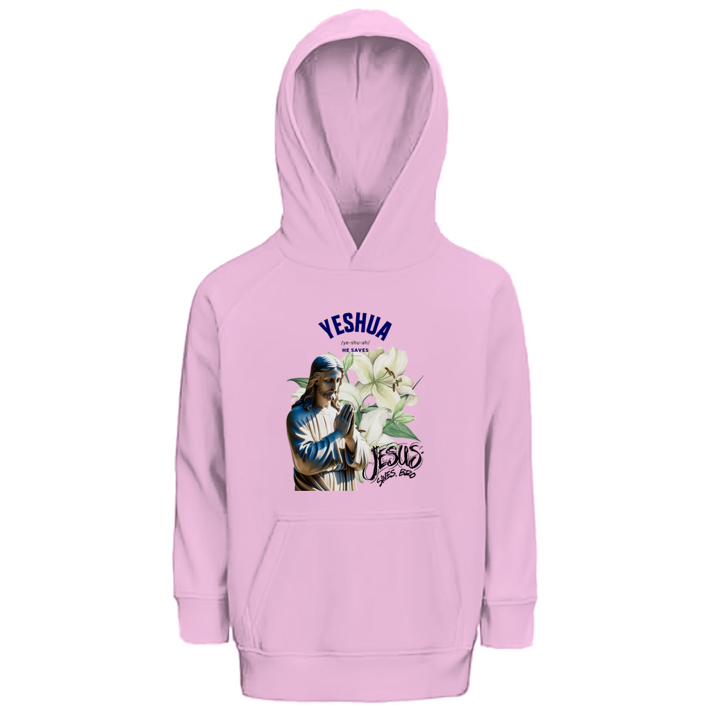 JESUS SAVES BRO - YESHUA - KIDS HOODIE