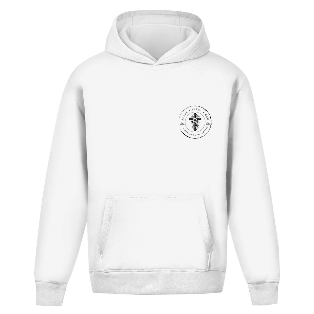 JESUS SAVES BRO - YESHUA - OVERSIZE HOODIE - UNISEX