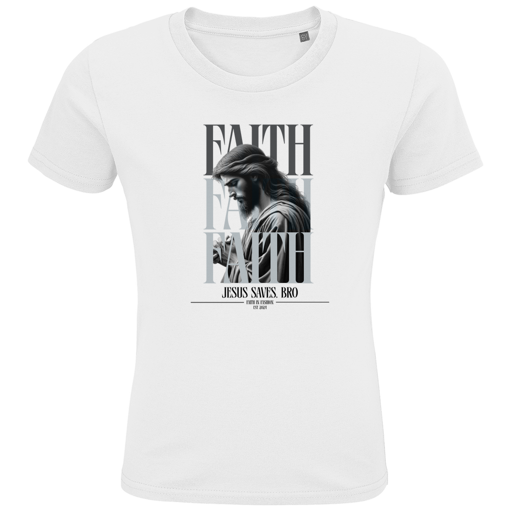 JESUS SAVES BRO - FAITH - T-SHIRT KIDS