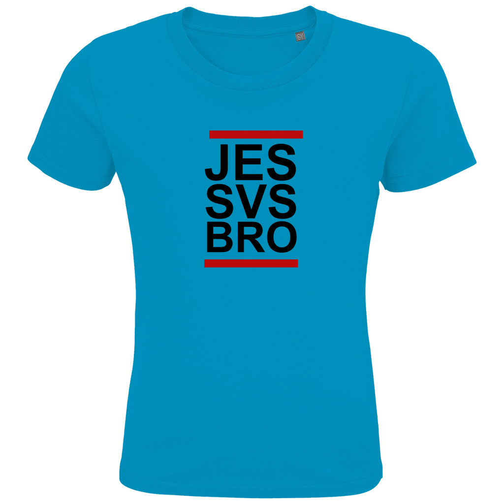 JESUS SAVES BRO - JES SVS BRO - T-SHIRT KIDS