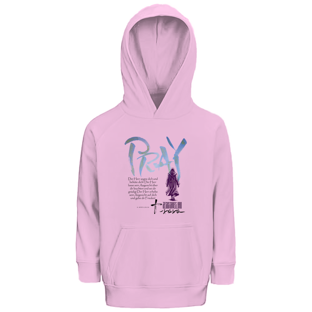 JESUS SAVES BRO - PRAY - KIDS HOODIE