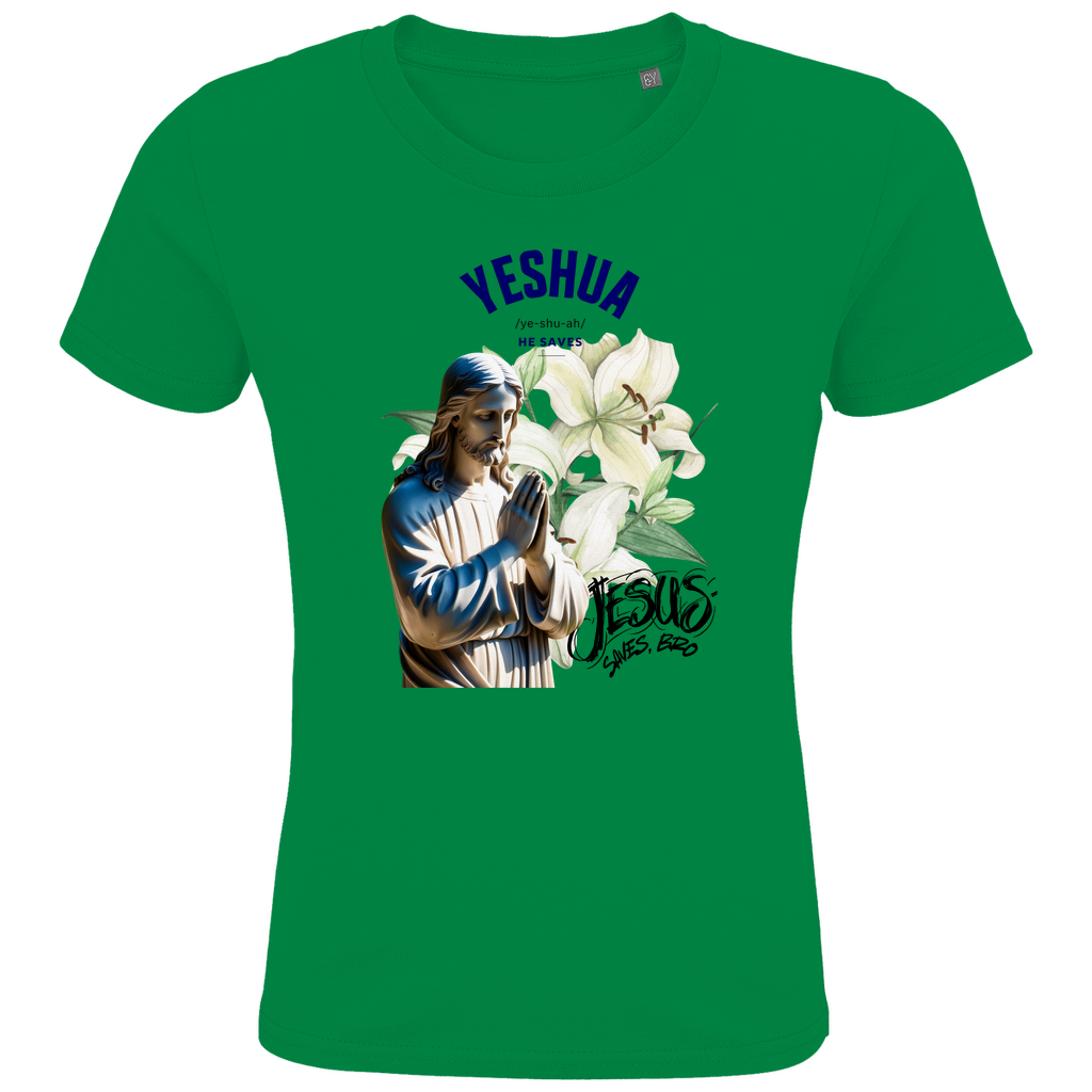 JESUS SAVES BRO - YESHUA - T-SHIRT KIDS