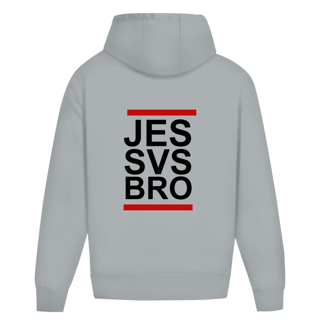 JESUS SAVES BRO - JES SVS BRO - OVERSIZE HOODIE - UNISEX