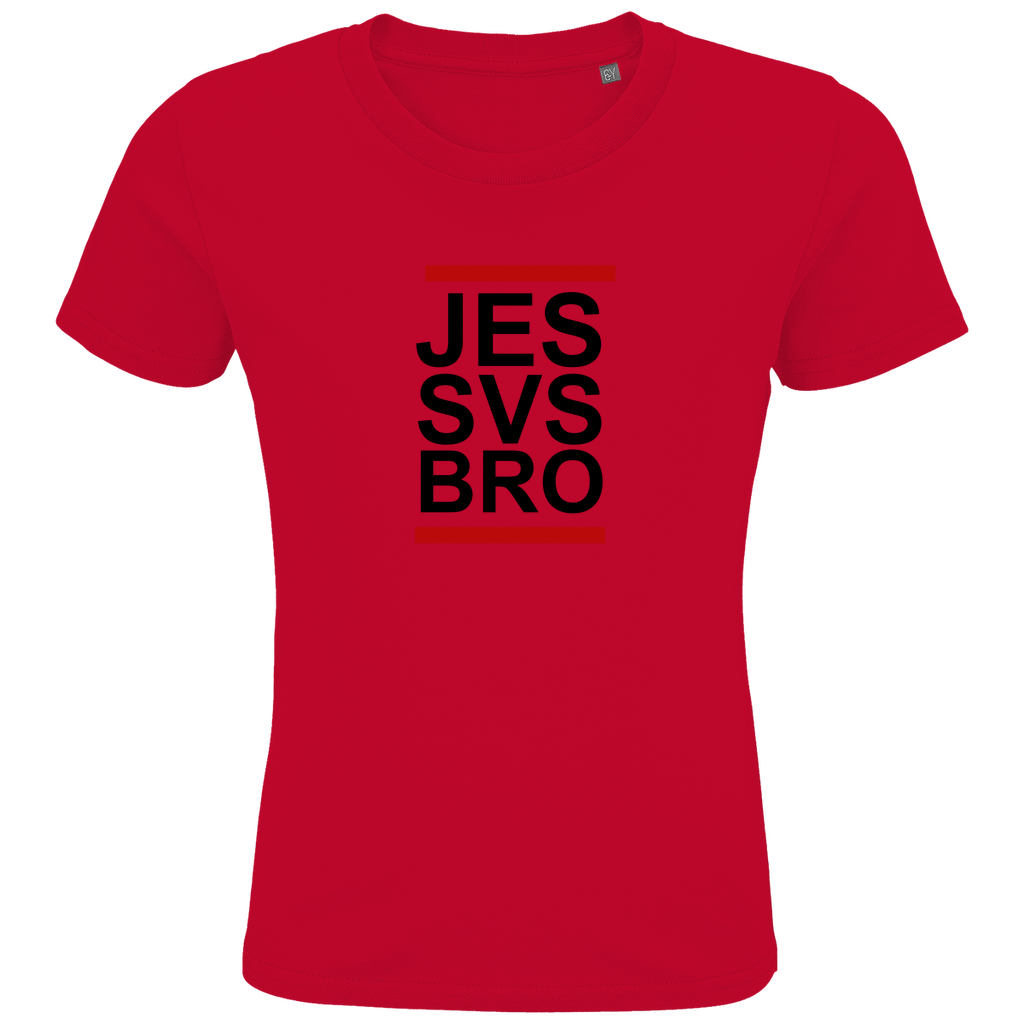 JESUS SAVES BRO - JES SVS BRO - T-SHIRT KIDS