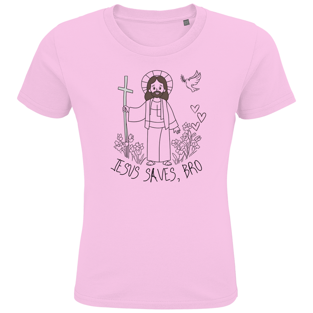 JESUS SAVES BRO - JESUS SAVES - T-SHIRT KIDS