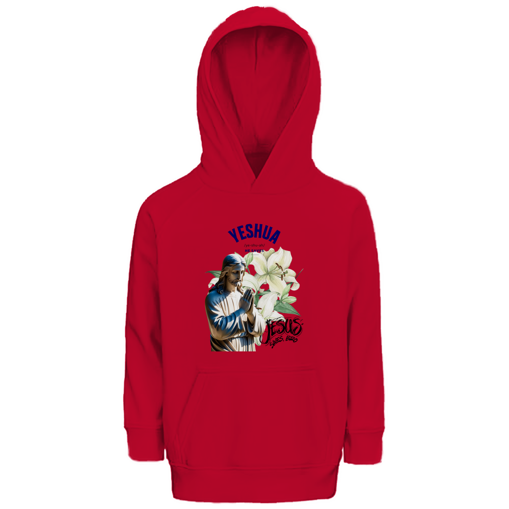 JESUS SAVES BRO - YESHUA - KIDS HOODIE