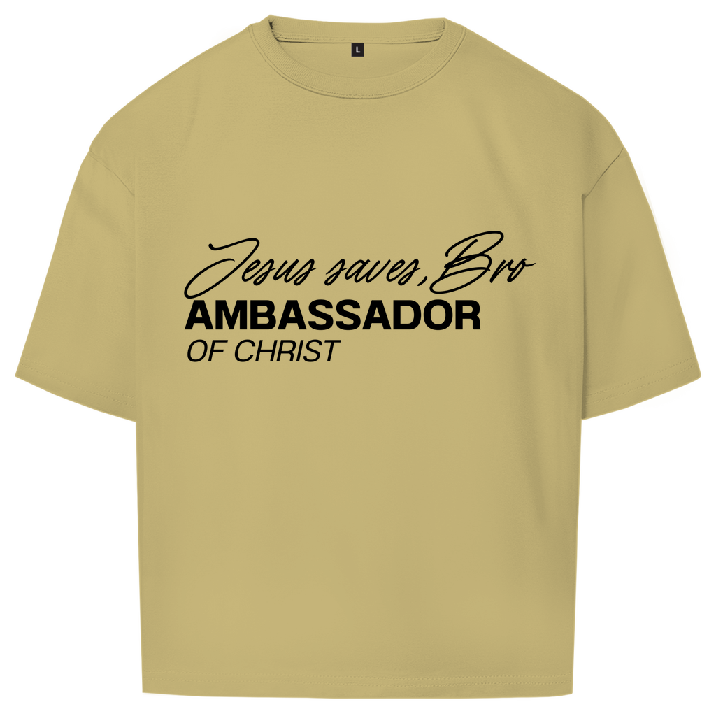 JESUS SAVES BRO - JSB-CLASSIC - OVERSIZE SHIRT - UNISEX
