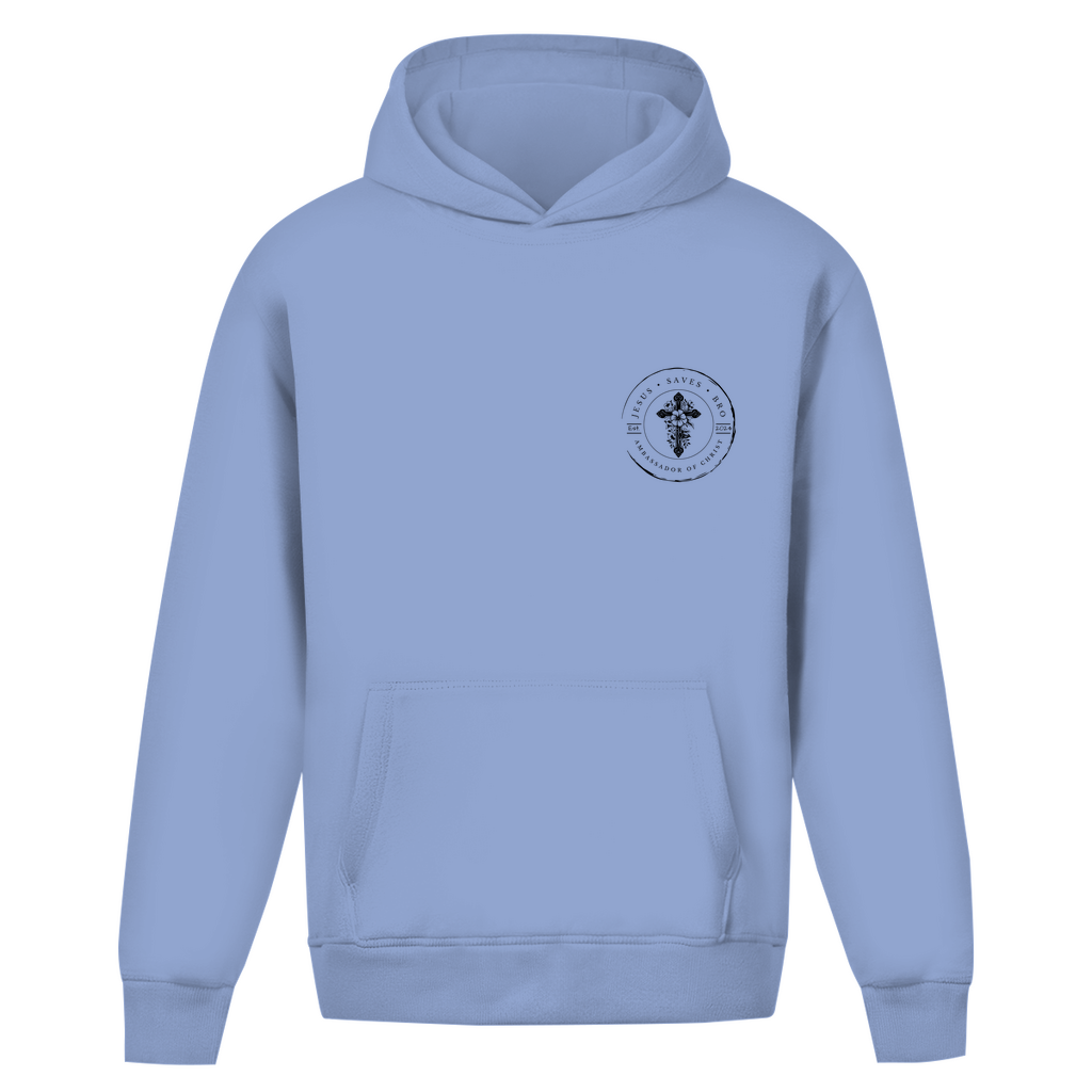 JESUS SAVES BRO - YESHUA - OVERSIZE HOODIE - UNISEX