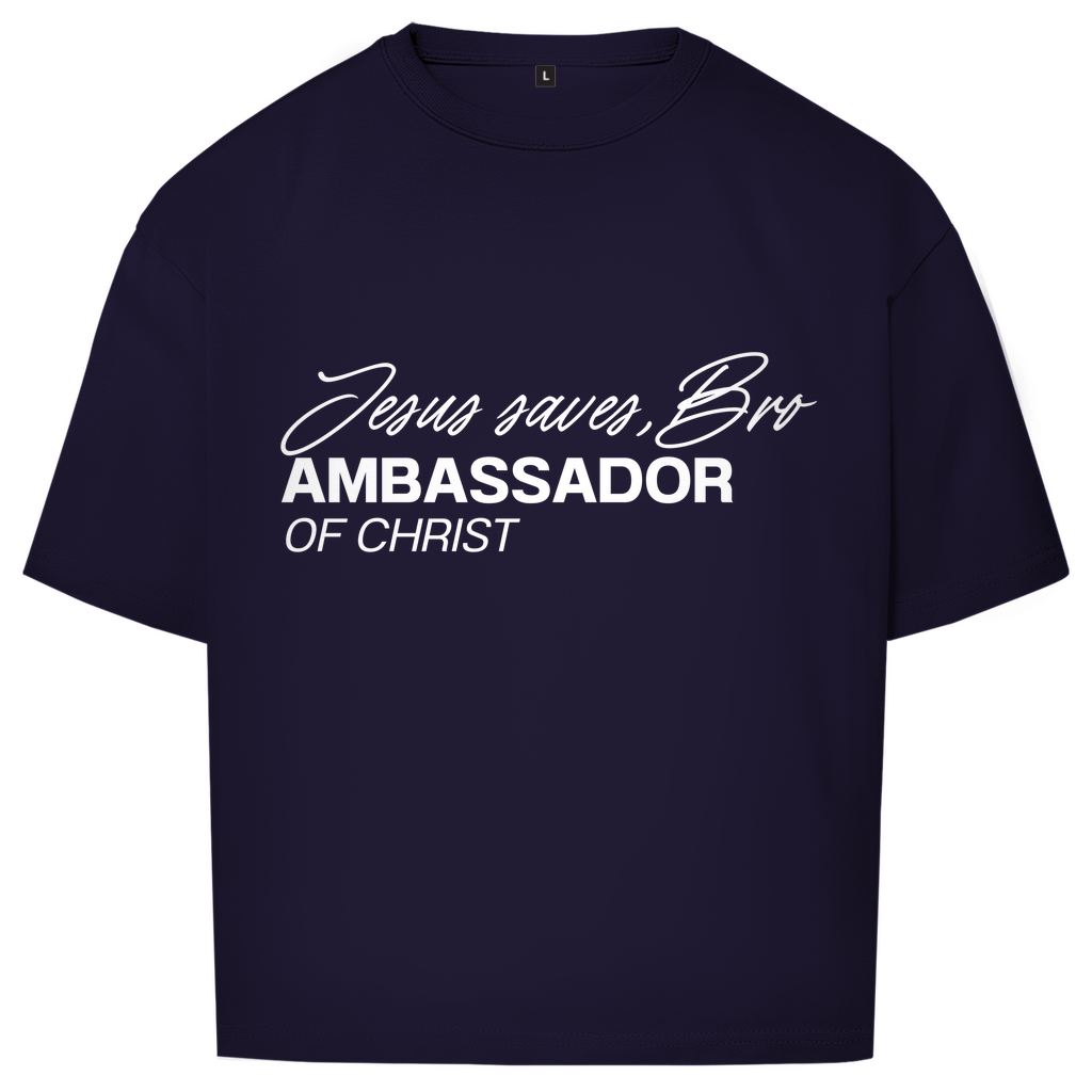 JESUS SAVES BRO - JSB-CLASSIC - OVERSIZE SHIRT - UNISEX