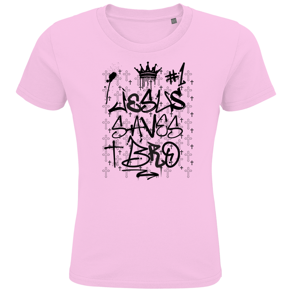 JESUS SAVES BRO - JSB-GRAFFITI STYLE - T-SHIRT KIDS