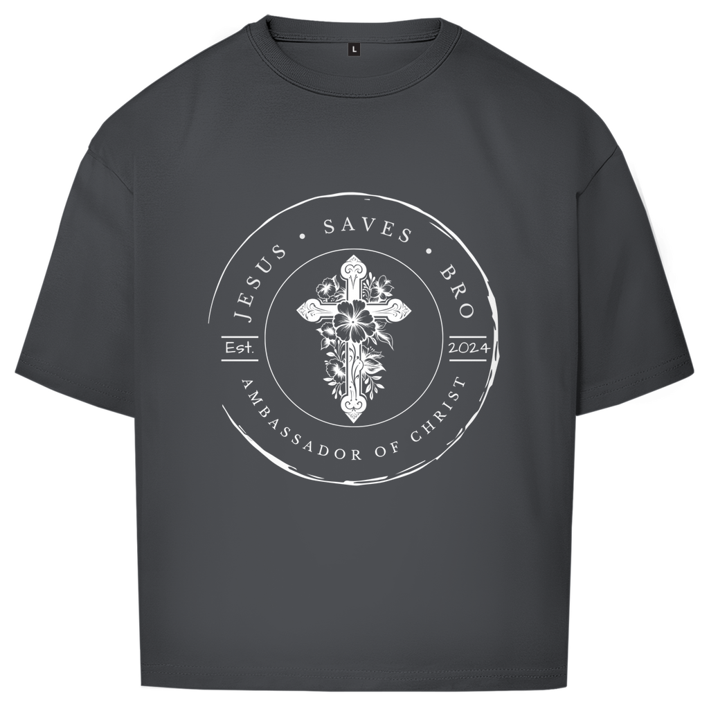 JESUS SAVES BRO - JSB-LOGO - OVERSIZE SHIRT - UNISEX