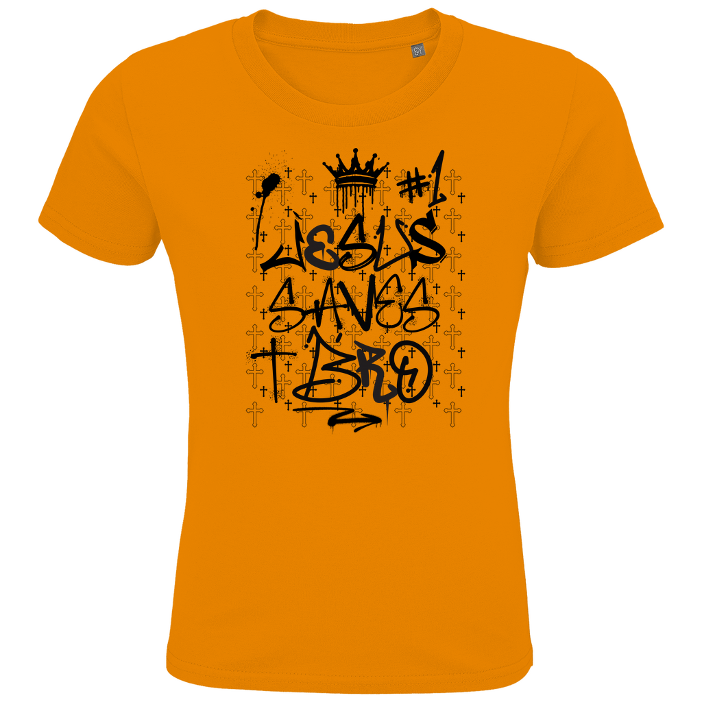 JESUS SAVES BRO - JSB-GRAFFITI STYLE - T-SHIRT KIDS