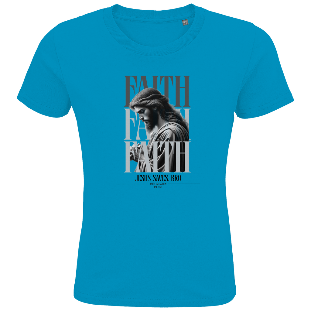 JESUS SAVES BRO - FAITH - T-SHIRT KIDS