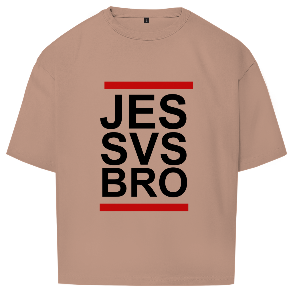 JESUS SAVES BRO - JES SVS BRO - OVERSIZE SHIRT - UNISEX