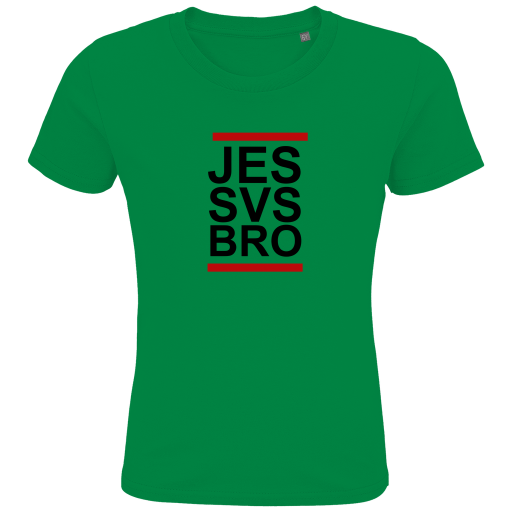 JESUS SAVES BRO - JES SVS BRO - T-SHIRT KIDS