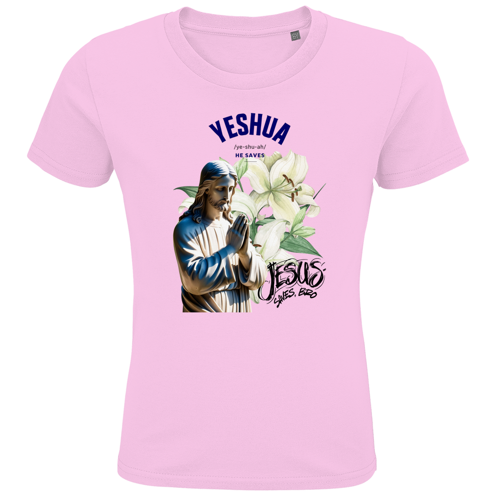 JESUS SAVES BRO - YESHUA - T-SHIRT KIDS