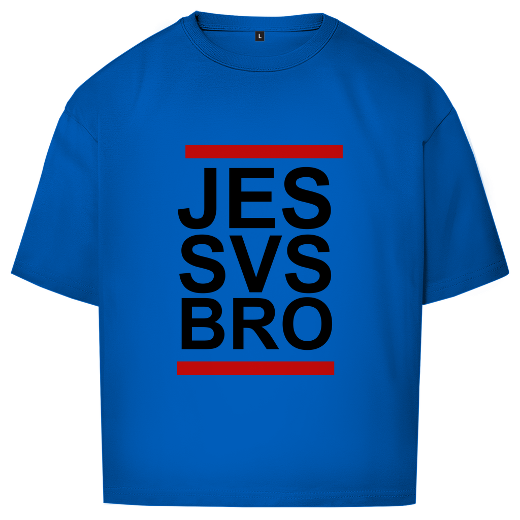 JESUS SAVES BRO - JES SVS BRO - OVERSIZE SHIRT - UNISEX