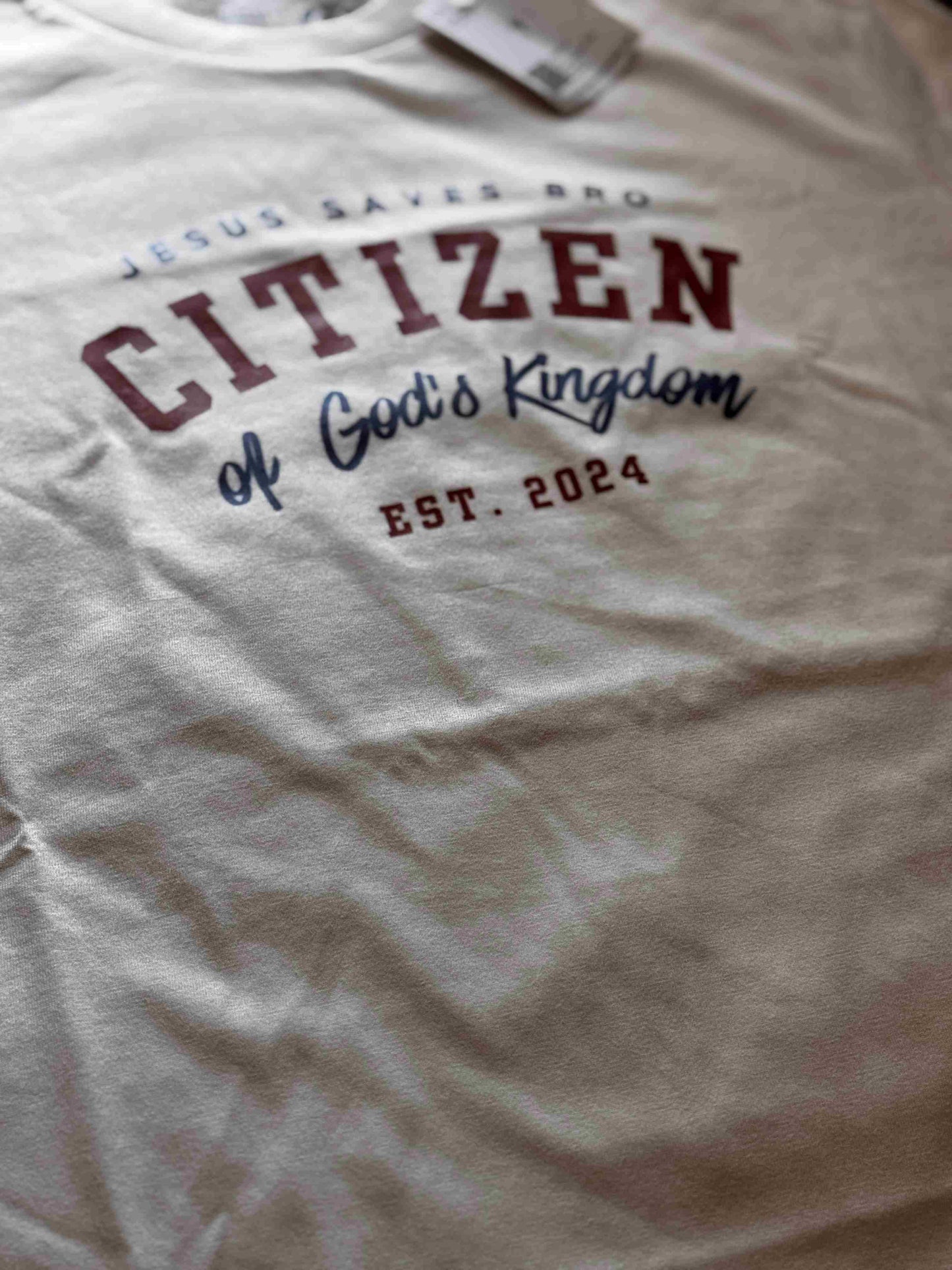 JSB_Vintage_White_Citizen of Gods Kingdom_Shirt