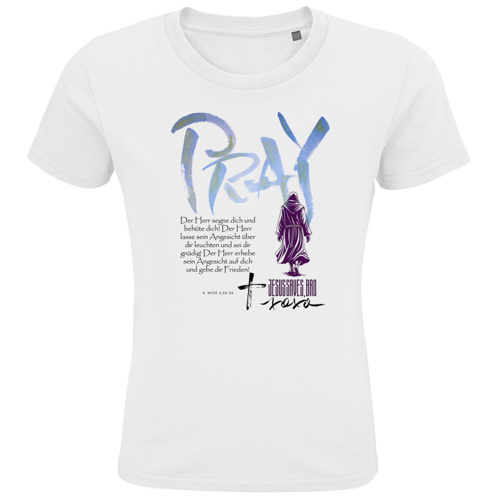 JESUS SAVES BRO - PRAY - T-SHIRT KIDS