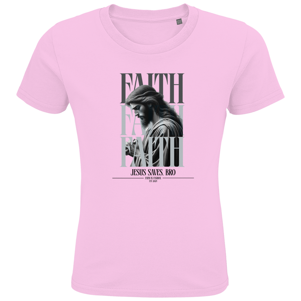 JESUS SAVES BRO - FAITH - T-SHIRT KIDS