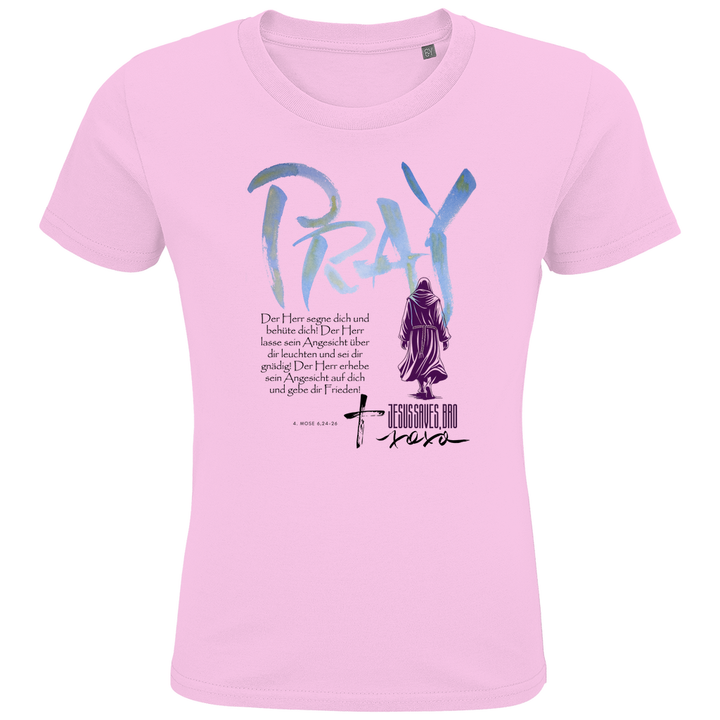 JESUS SAVES BRO - PRAY - T-SHIRT KIDS