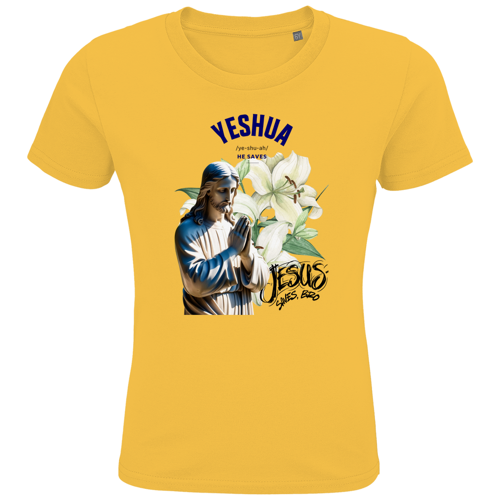 JESUS SAVES BRO - YESHUA - T-SHIRT KIDS