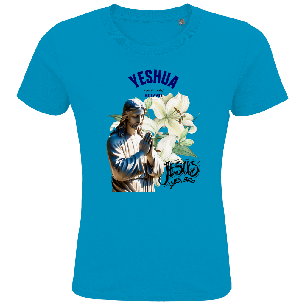 JESUS SAVES BRO - YESHUA - T-SHIRT KIDS