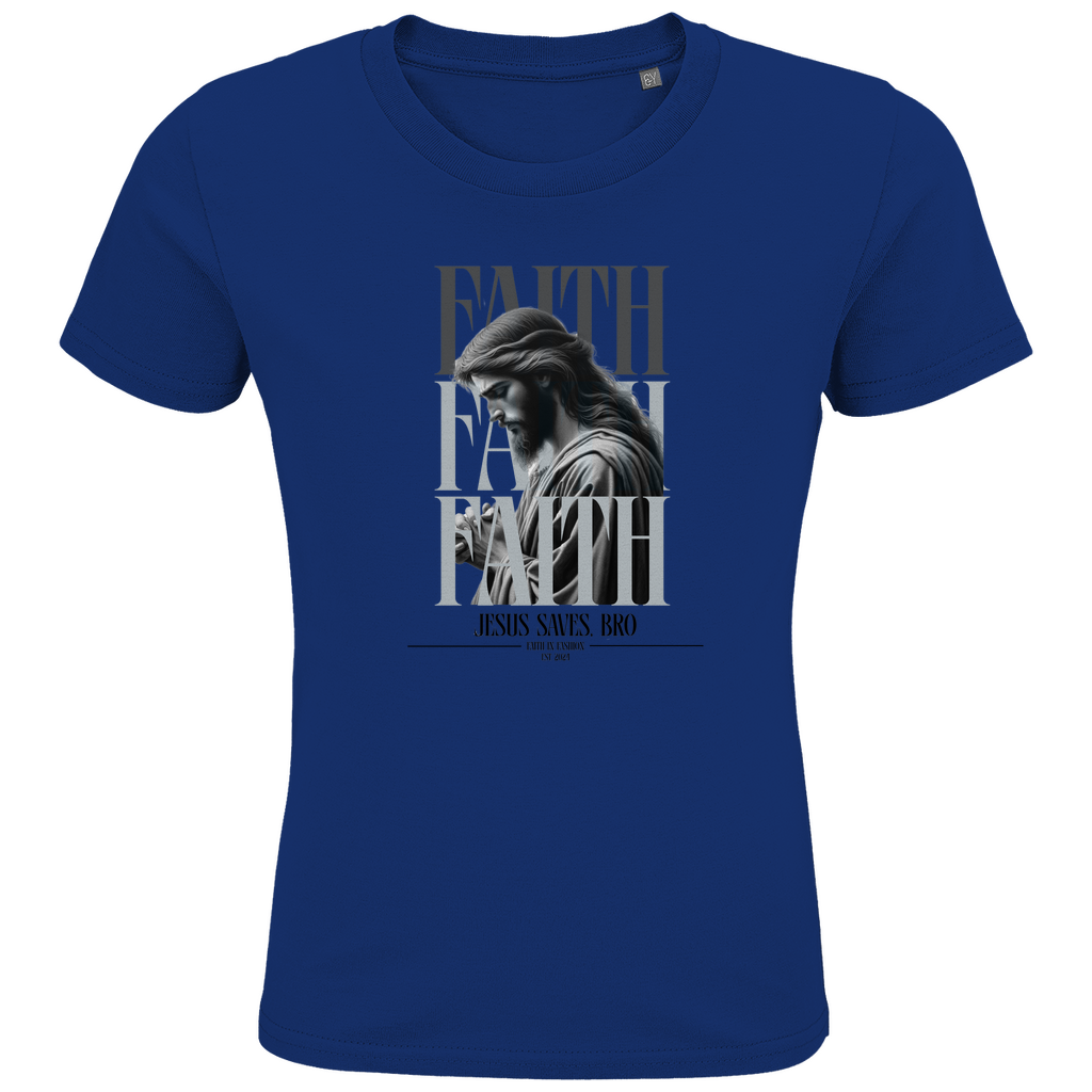 JESUS SAVES BRO - FAITH - T-SHIRT KIDS