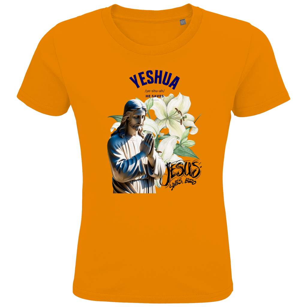 JESUS SAVES BRO - YESHUA - T-SHIRT KIDS