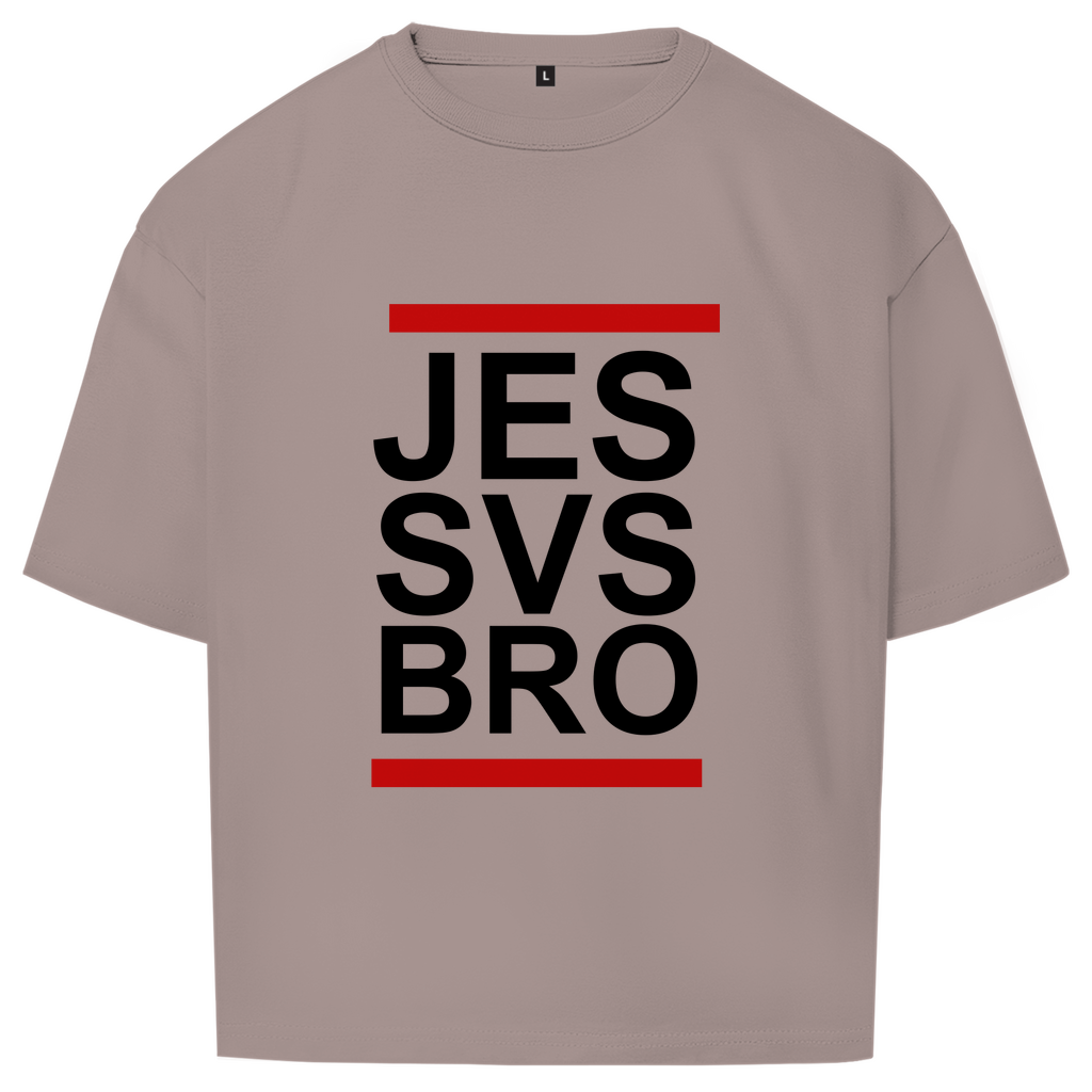 JESUS SAVES BRO - JES SVS BRO - OVERSIZE SHIRT - UNISEX
