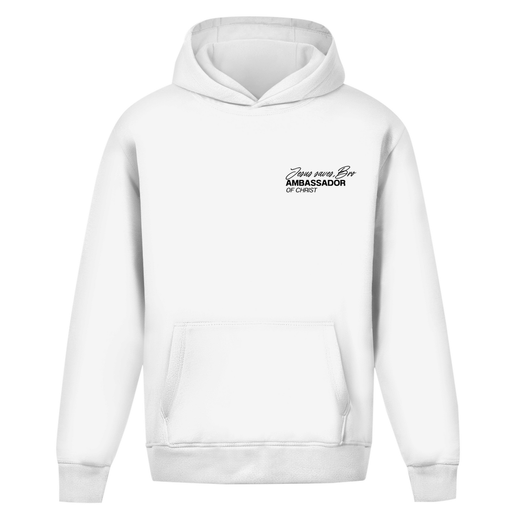 JESUS SAVES BRO - DER HERR IST MEIN FELS - OVERSIZE HOODIE - UNISEX