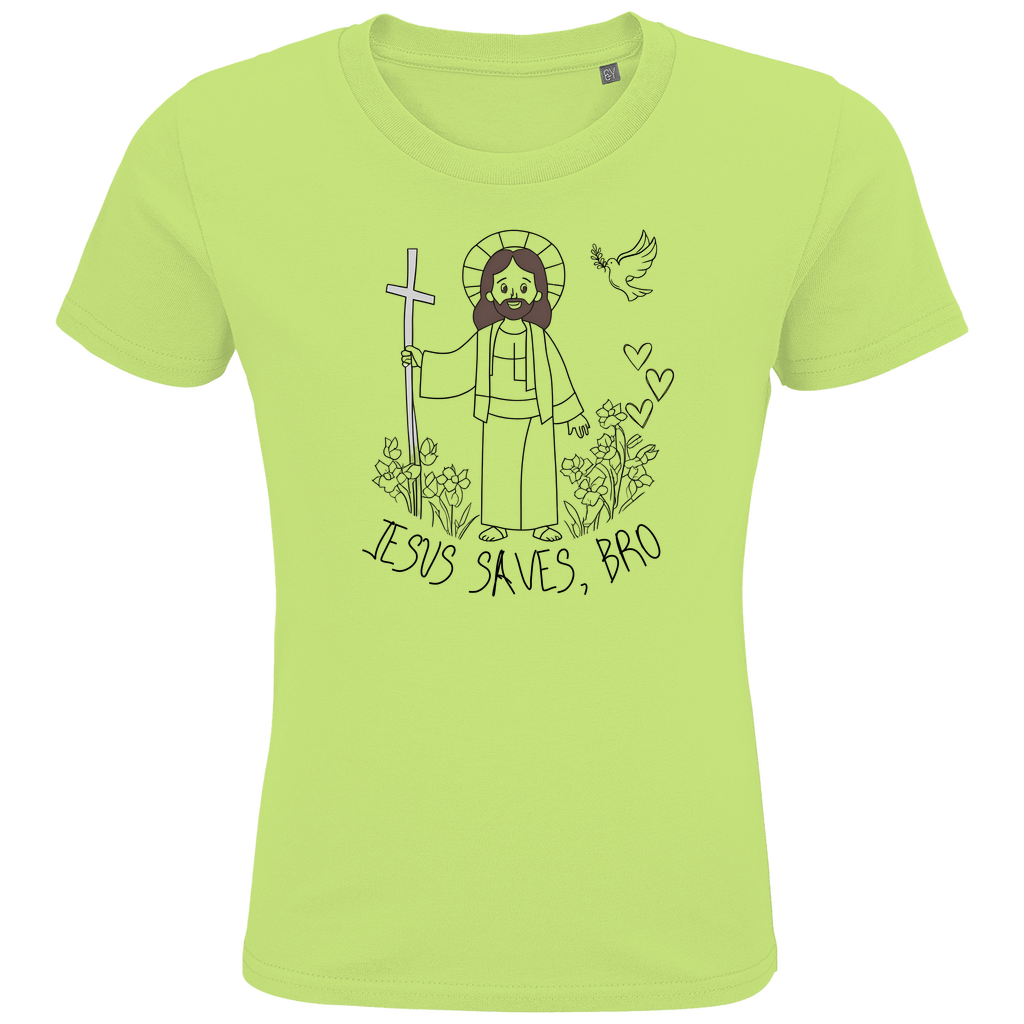 JESUS SAVES BRO - JESUS SAVES - T-SHIRT KIDS