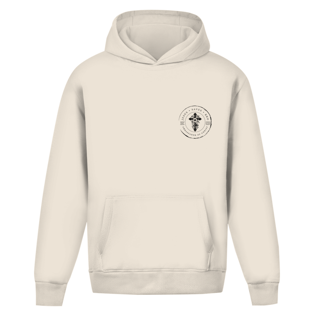 JESUS SAVES BRO - YESHUA - OVERSIZE HOODIE - UNISEX
