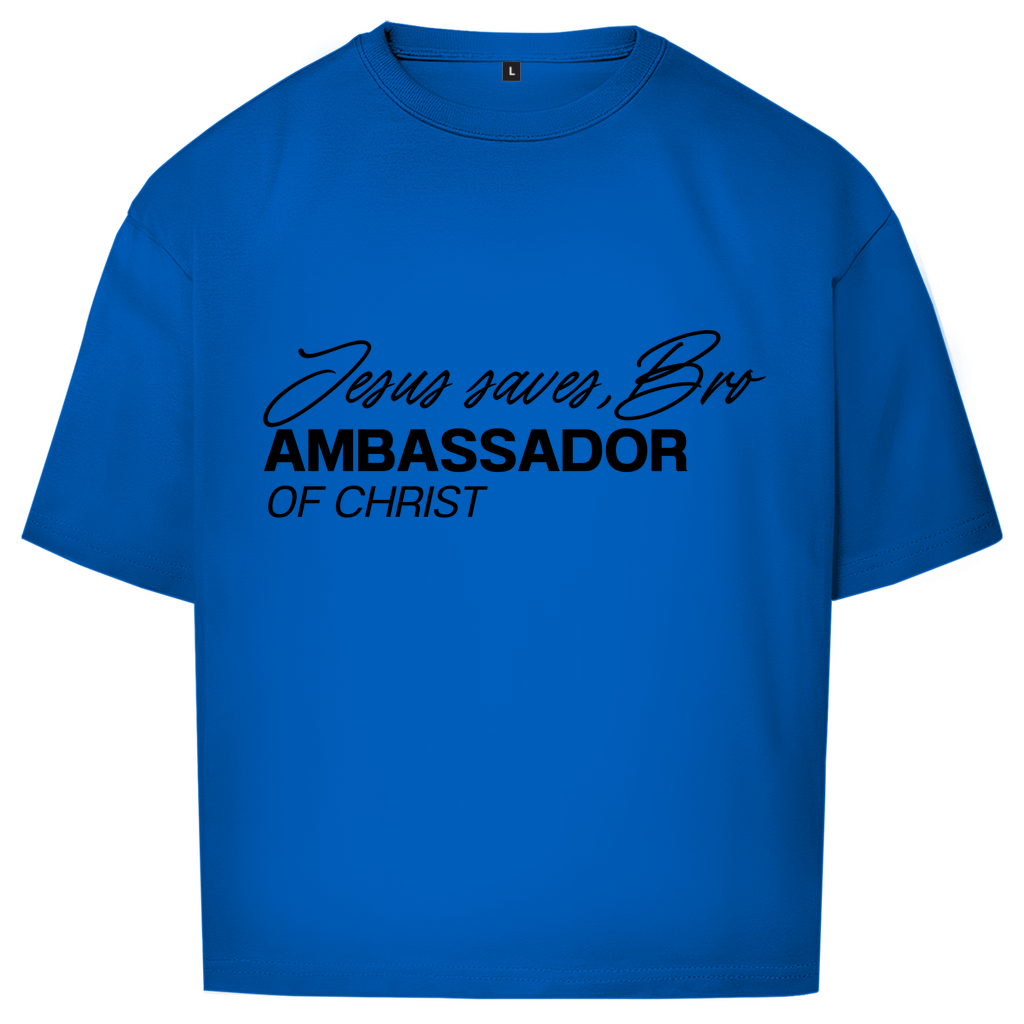 JESUS SAVES BRO - JSB-CLASSIC - OVERSIZE SHIRT - UNISEX