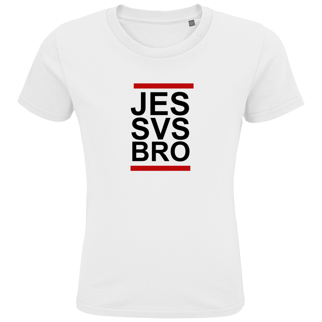 JESUS SAVES BRO - JES SVS BRO - T-SHIRT KIDS