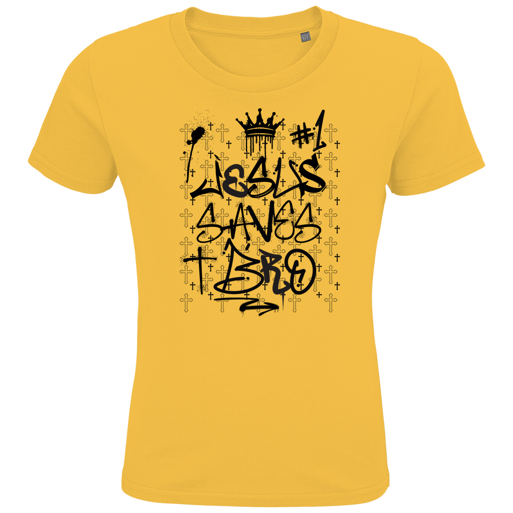 JESUS SAVES BRO - JSB-GRAFFITI STYLE - T-SHIRT KIDS