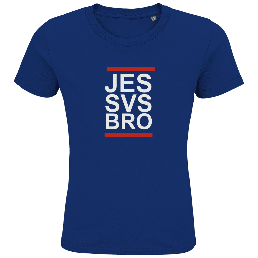 JESUS SAVES BRO - JES SVS BRO - T-SHIRT KIDS