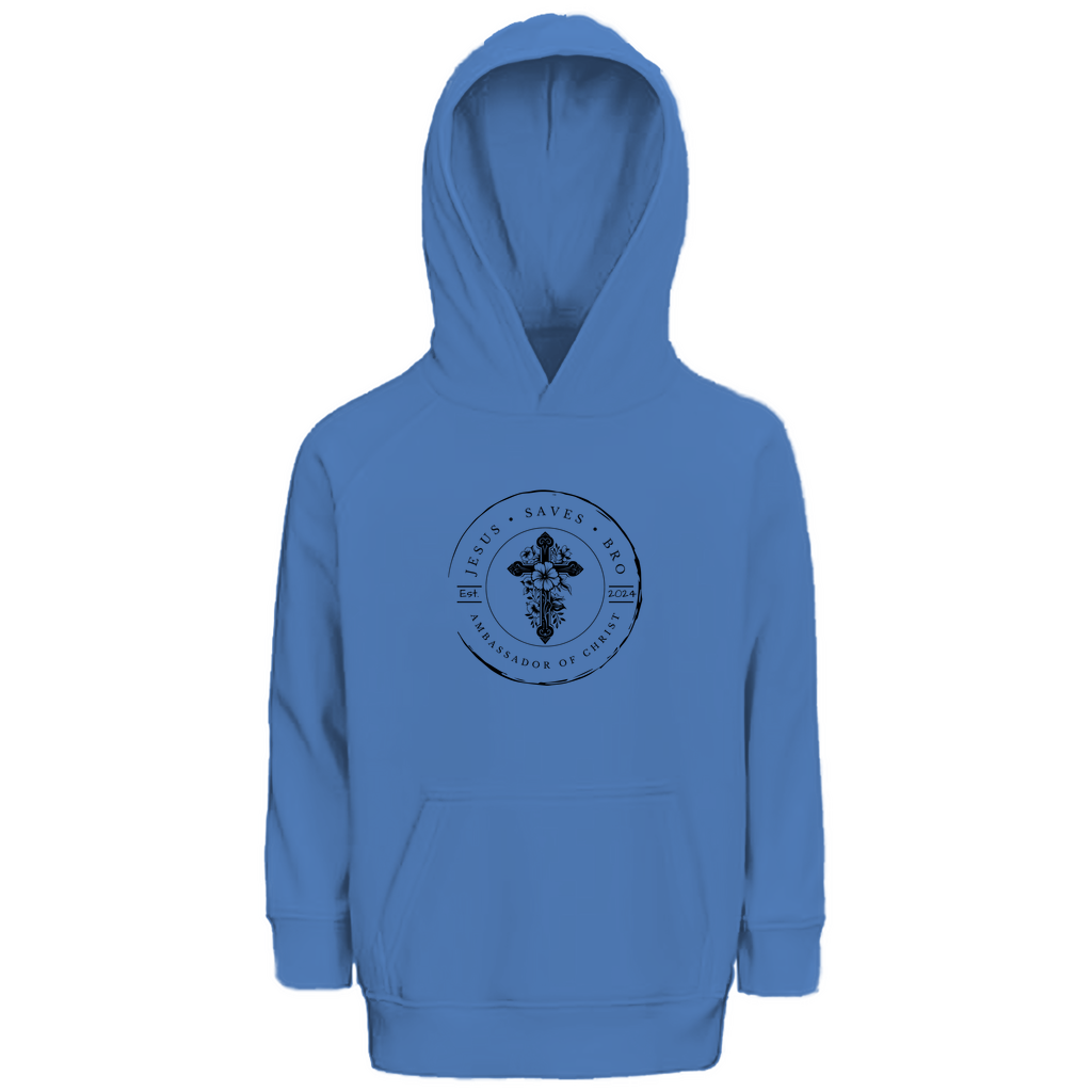 JESUS SAVES BRO - JSB-LOGO - KIDS HOODIE