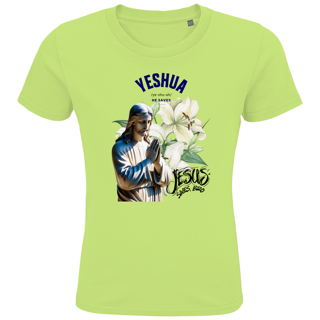 JESUS SAVES BRO - YESHUA - T-SHIRT KIDS