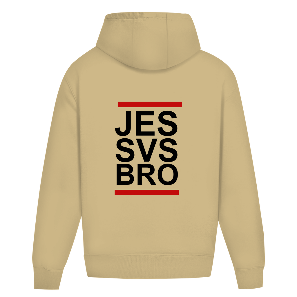 JESUS SAVES BRO - JES SVS BRO - OVERSIZE HOODIE - UNISEX