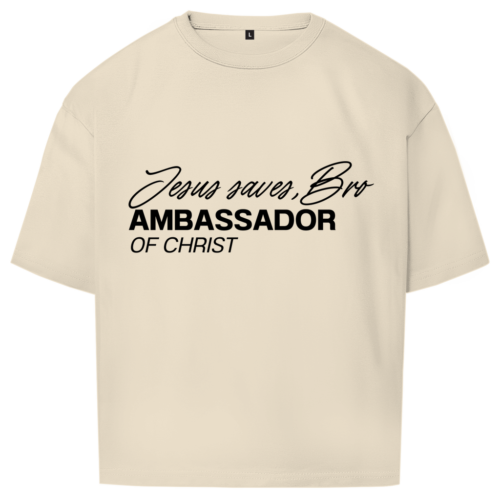 JESUS SAVES BRO - JSB-CLASSIC - OVERSIZE SHIRT - UNISEX