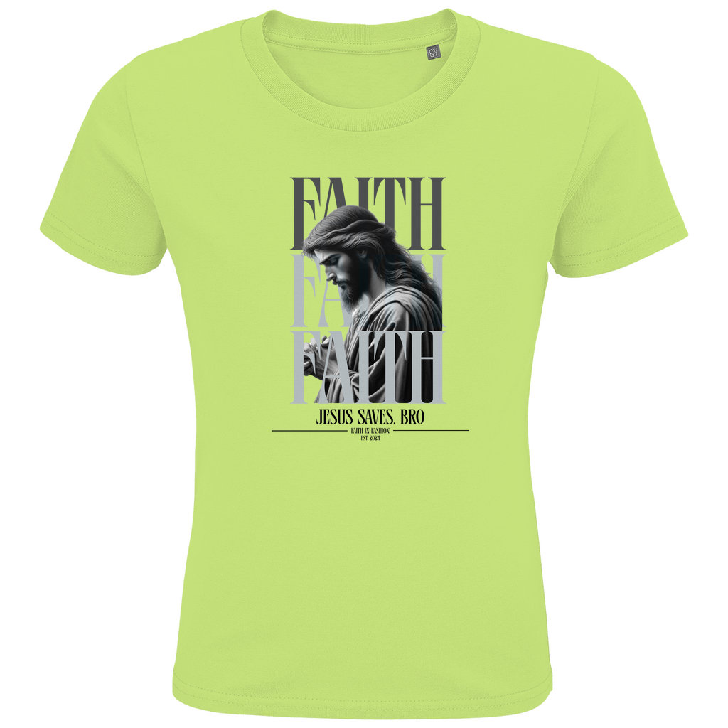 JESUS SAVES BRO - FAITH - T-SHIRT KIDS