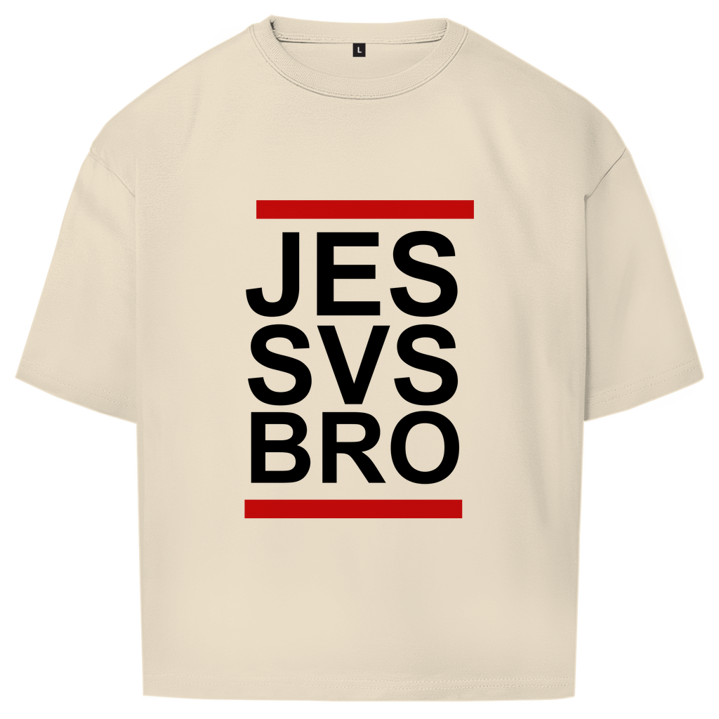JESUS SAVES BRO - JES SVS BRO - OVERSIZE SHIRT - UNISEX