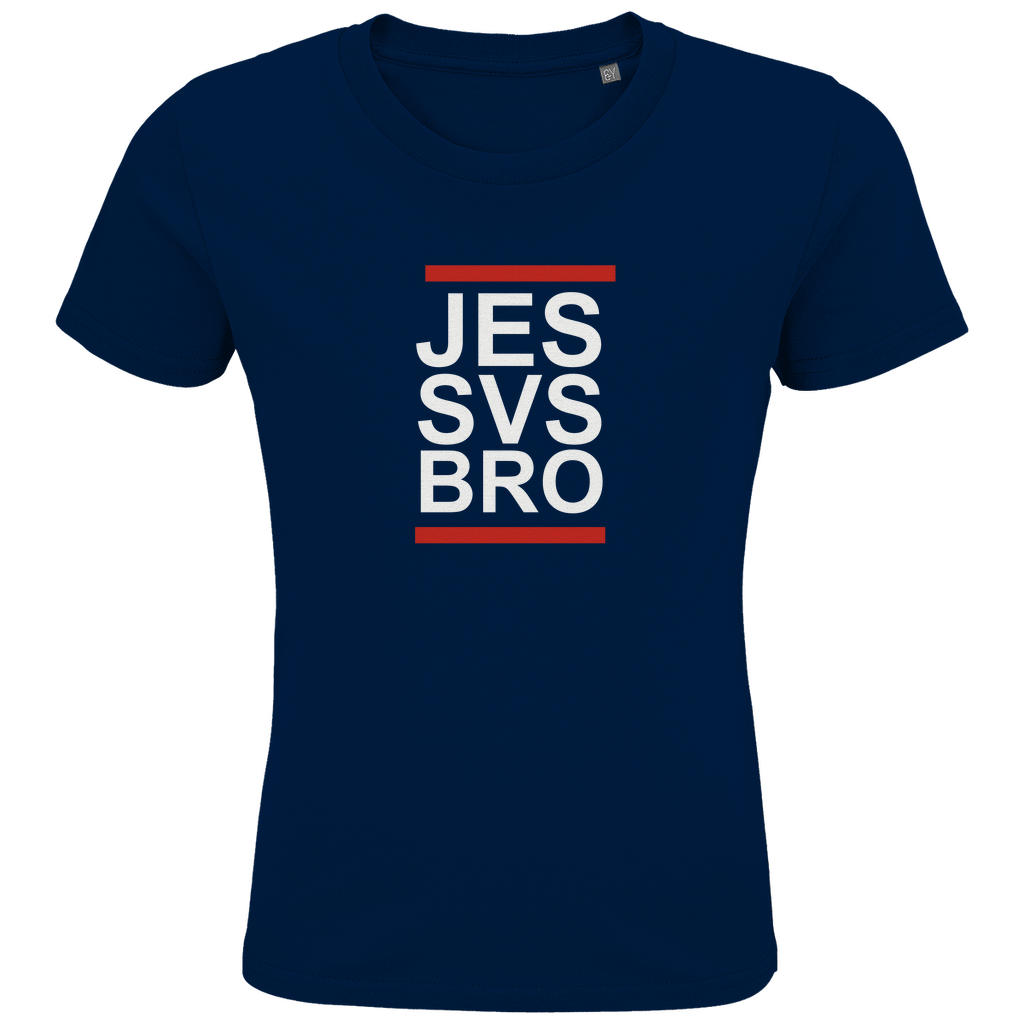 JESUS SAVES BRO - JES SVS BRO - T-SHIRT KIDS