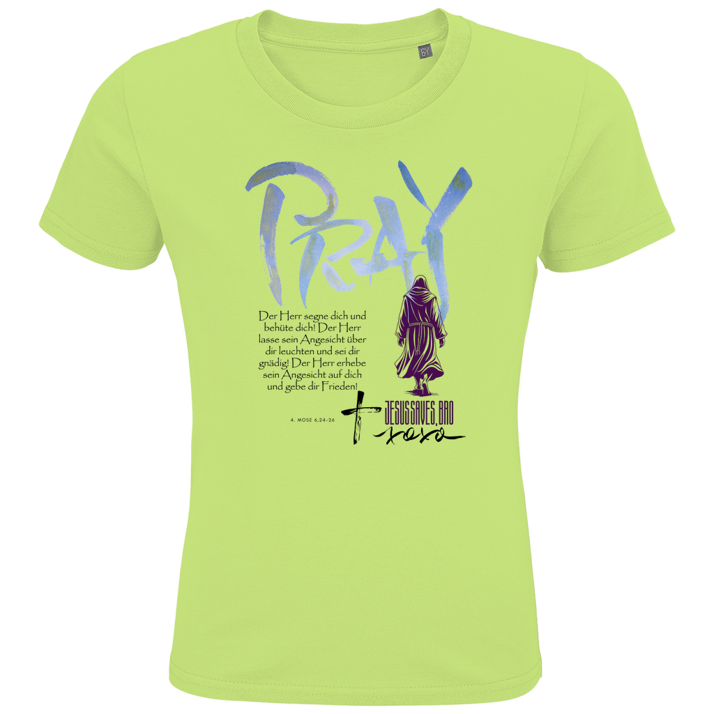 JESUS SAVES BRO - PRAY - T-SHIRT KIDS