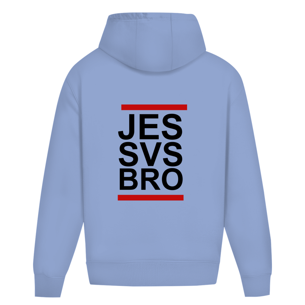 JESUS SAVES BRO - JES SVS BRO - OVERSIZE HOODIE - UNISEX