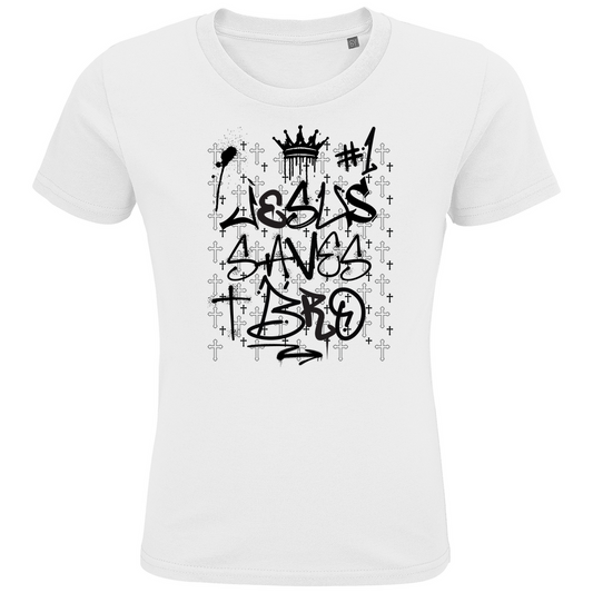 JESUS SAVES BRO - JSB-GRAFFITI STYLE - T-SHIRT KIDS