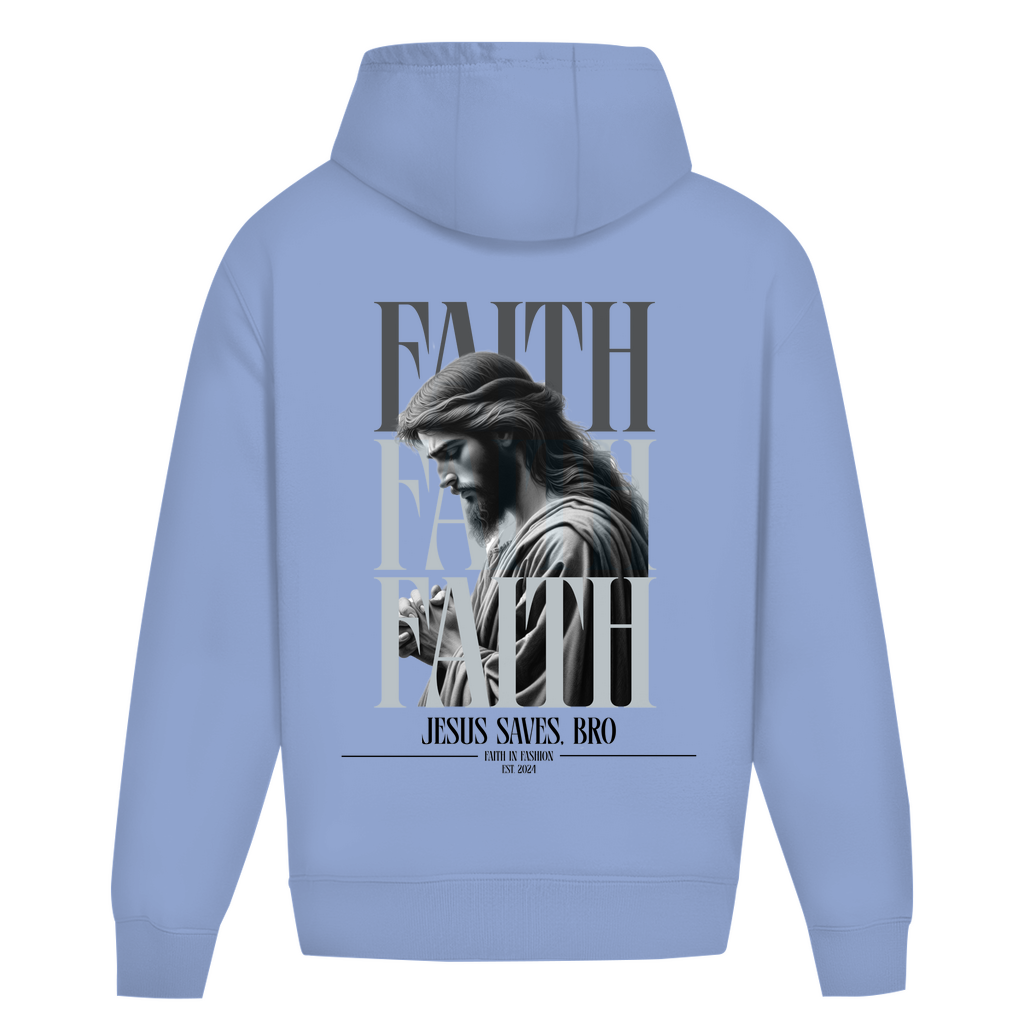 JESUS SAVES BRO - FAITH & JESUS - OVERSIZE HOODIE - UNISEX