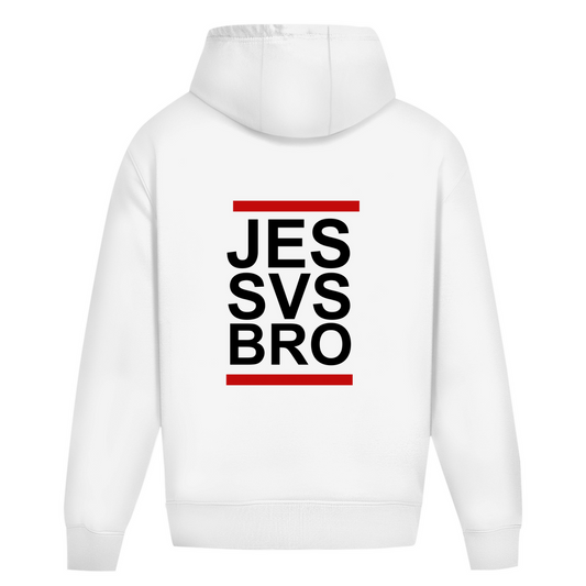 JESUS SAVES BRO - JES SVS BRO - OVERSIZE HOODIE - UNISEX