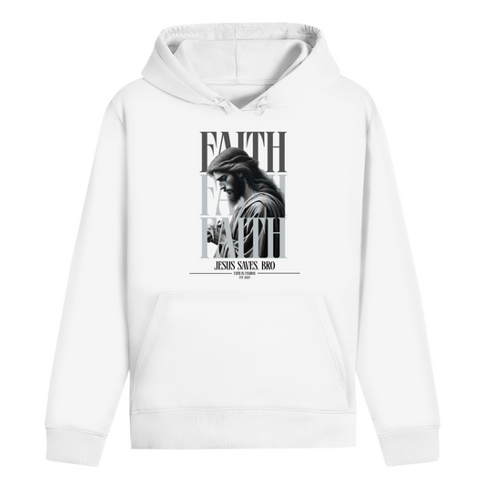 JESUS SAVES BRO - FAITH & JESUS - HOODIE - UNISEX